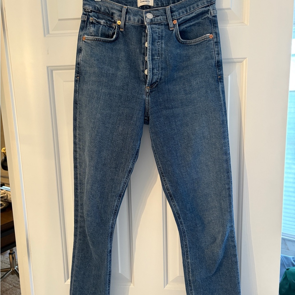 Citizens of Humanity Charlotte High Rise Straight Jeans in size 25